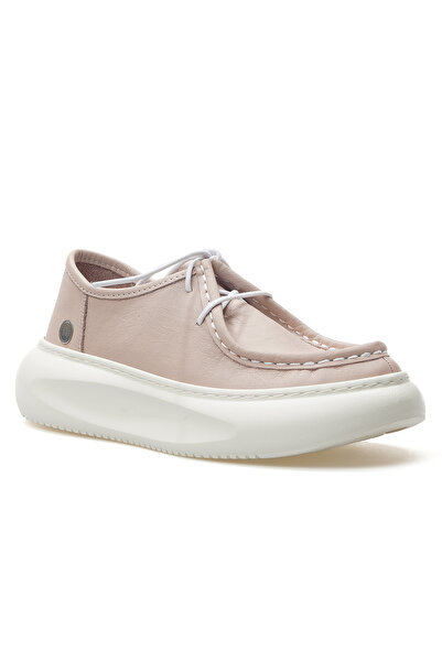 Mammamia Γυναικεία παπούτσια casual από γνήσιο δέρμα 25y D25ya-7035 Z Powder