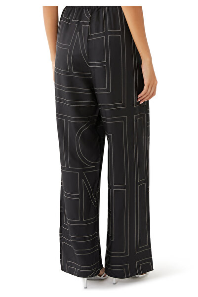 TOTEME Şık Monogram İpek Pantolon