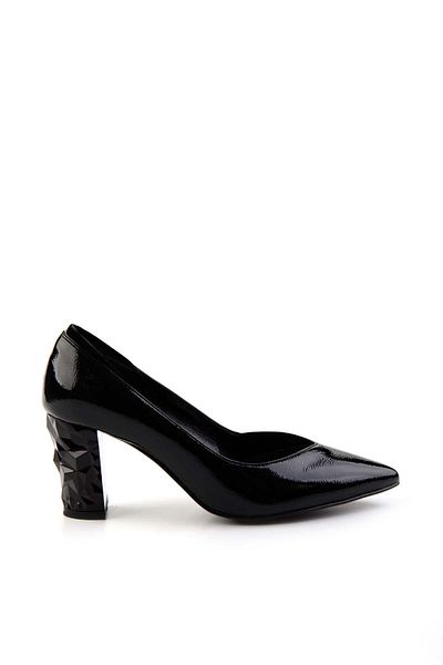 Bambi Pantofi cu toc clasici de damă negri K01674230008