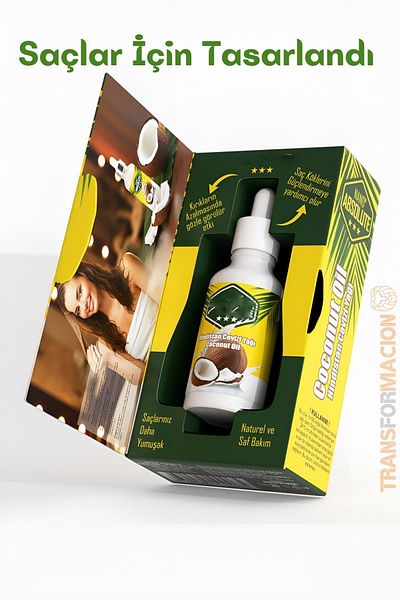 Nano Absolute Coconut Oil for Hair 50 ml Nano Absolute 721470