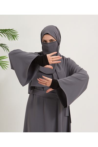 Mihrisina collection Dress Sleeves Wide Back Hidden Zipper