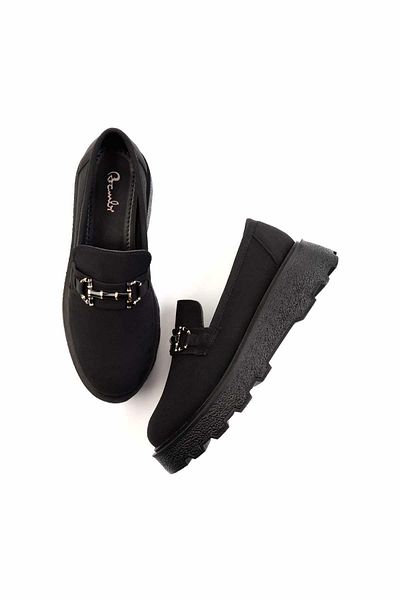 Bambi Μαύρα γυναικεία παπούτσια casual K01327412004