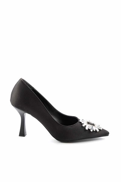 Bambi Pantofi cu toc clasici de damă negri K 01596134738