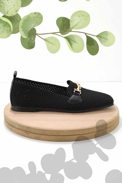 Bambi Black Knitwear Women's Ballerina Ballerina01576070282