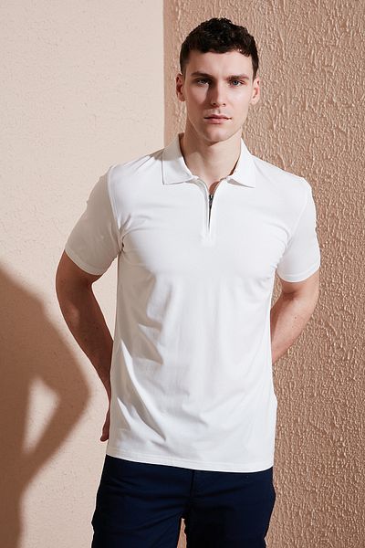 Buratti Regular Fit Cotton Polo Neck t Shattr Men 5902972