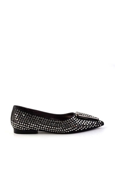 Bambi Γυναικεία Flat παπούτσια Platinum K01386030187