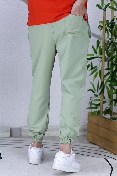 WAFRA Men's Full Lycra Jogger Pants with Elastic Legs