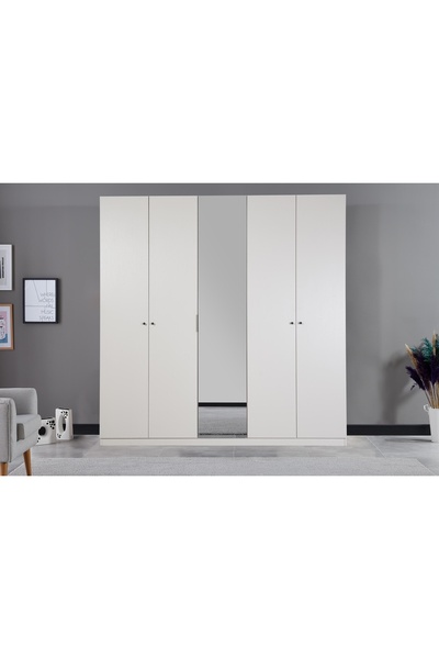 Vivense SOLİNA GARDIROP, 5 KAPAKLI
