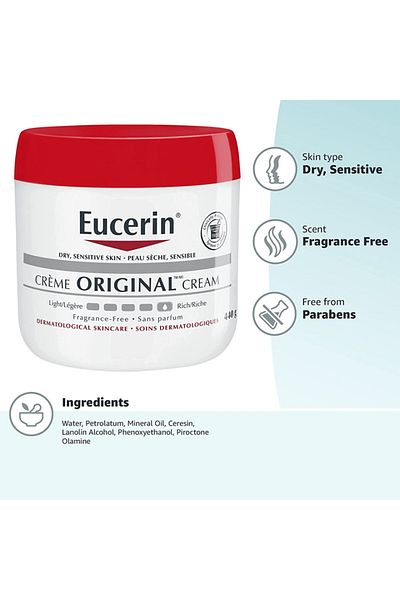 Eucerin Eucerin Original Healing Cream for Very Dry Skin - 454g
