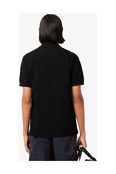 Lacoste Black-031 Polo Neck Tričko pro muže