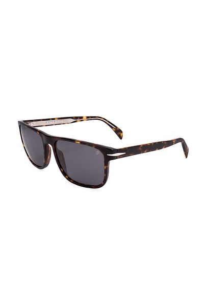 David Beckham Db 1060/s 086m9 57 Cornered Brown Farbige Herren-Sonnenbrille
