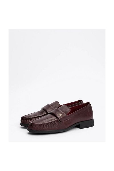 Tommy Hilfiger LOAFER MĚKKÁ NAPPA PLEATOVANÁ TOE