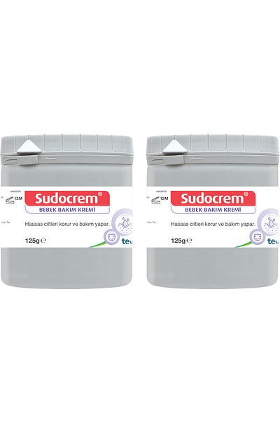 Sudocrem 125 Gr 2-Pack Baby Care Cream.