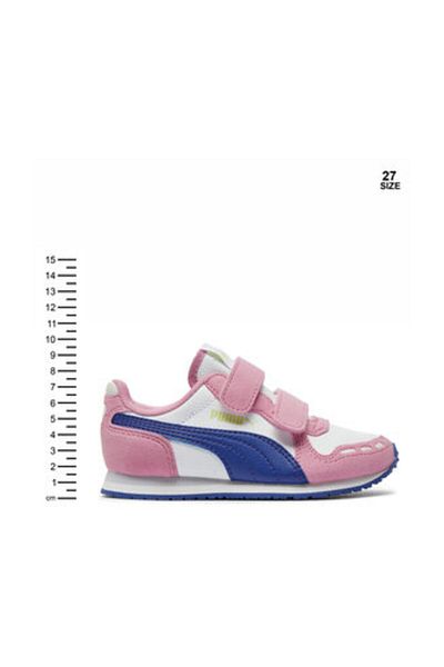 Puma Dětské tenisky růžové, bílé, fialové