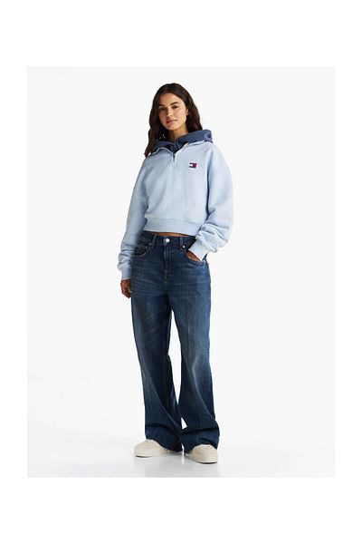 Tommy Hilfiger TJW BXY CRP MELANGE BADGE 1/4ZIP