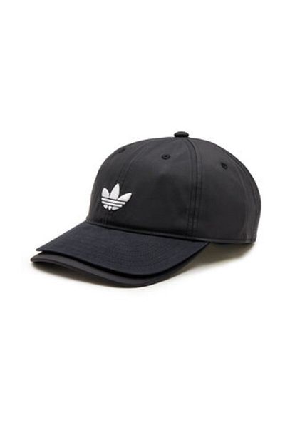 adidas Čierny klobúk s dvojitým šiltom (IW8626)