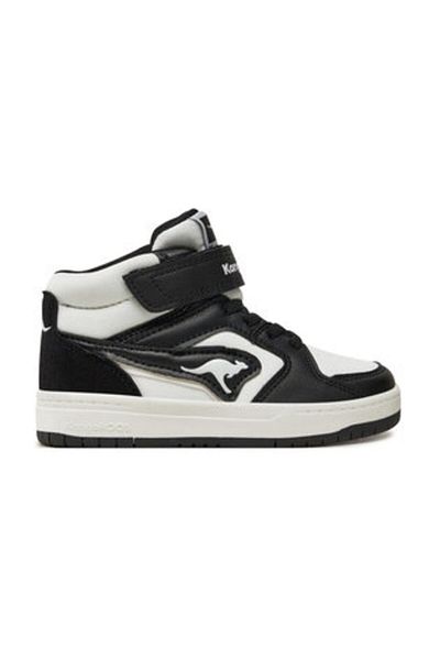 Kangaroos Tenisi alb, negru copii
