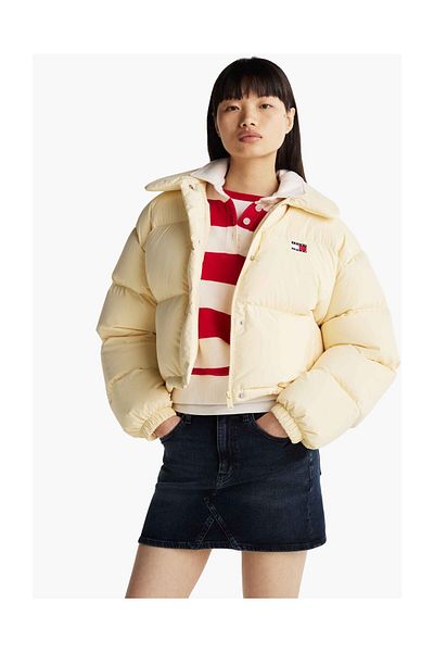 Tommy Hilfiger TJW CRP Badge Collar Down Puffer – bequemer Schnitt