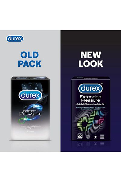 Durex Extended Pleasure Condom - Pack of 20
