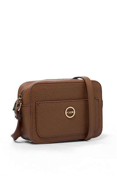 Fossil Light Tan Γυναικεία τσάντα χιαστί και ώμου 05FO25Y5048