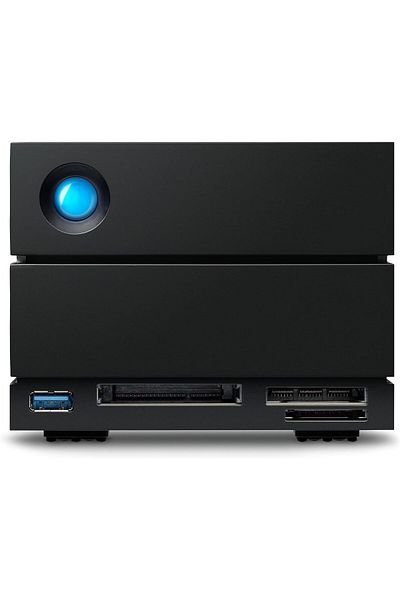 Lacie 2big Dock 20TB External HDD - Thunderbolt and USB4 Compatibility, Data Recovery (STLG20000400)