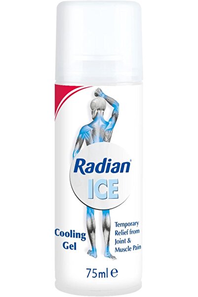 Radian جل تبريد بالثلج، 75 مل، لألم العضلات الحاد والمفاجئ، تطبيق سهل بدون فو...
