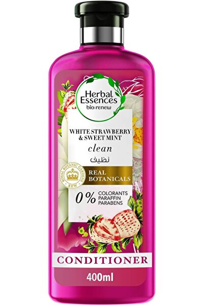 Herbal Essences هربل ايسنسيز بلسم 400مل نقاء بالفراولة البيضاء والنعناع