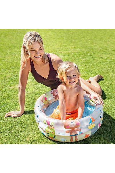 Intex Dinosaur 3 Ring Baby Pool (24 in x 8.5 in)