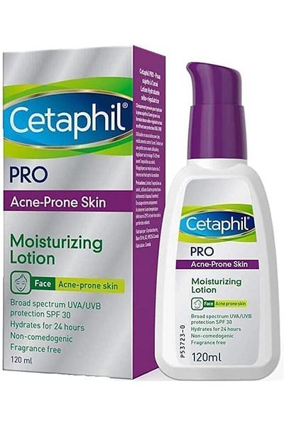 Cetaphil مرطب برو أكني بروني بعامل حماية من أشعة الشمس 30 سعة 120 مل