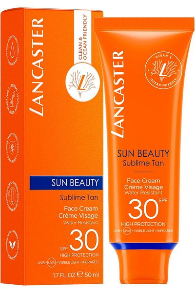 Lancaster كريم صن بيوتي للوجه بعامل حماية من أشعة الشمس SPF30 50 مل