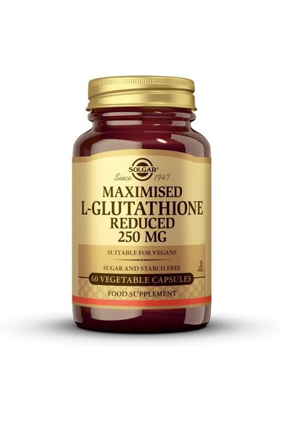 Solgar L-Glutathione, 250 mg - 60 Capsules