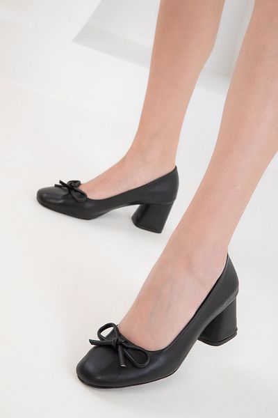 SOHO Black Women's Classic Heeled Shoes 20404