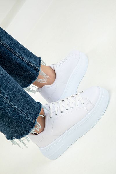 SOHO 19683 Modell Weißer Damen-Sneaker