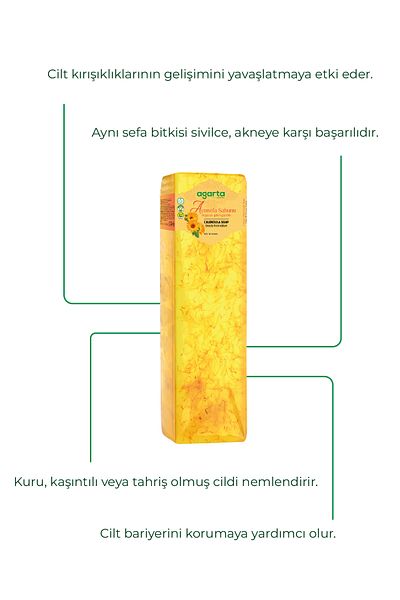 Agarta 1400 gr Natural Handmade Calendula Soap