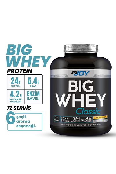 Bigjoy Sports Bigwhey Classic Whey Protein Powder Bisguit 2376g Biscuit Protein Powder Weather Enzyme Blend