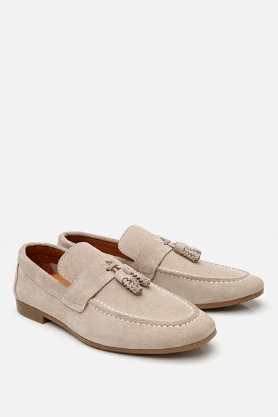 Yaya by Hotiç Beige Herren-Loafer-Schuhe 02AYY 308550 A310