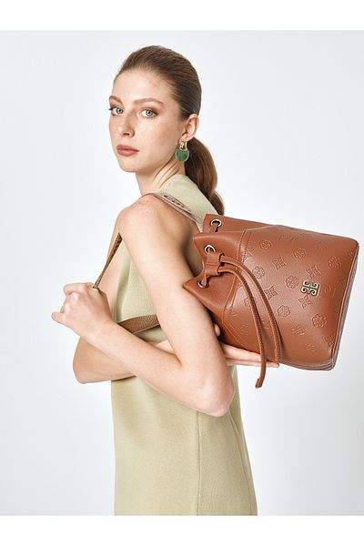Pierre Cardin Tan γυναικεία τσάντα ώμου 05PO25Y2007