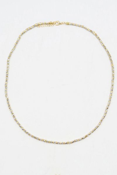 Trend Alaçatı Stili Damen Gold Gold Full Lap Dorica Halskette ALC-X13827