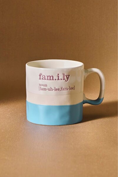 Karaca Family Mavi Kupa 320 ml