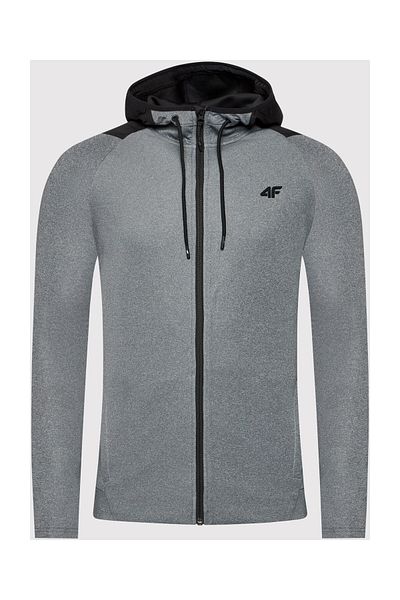 4F Technická mikina Grey Adults
