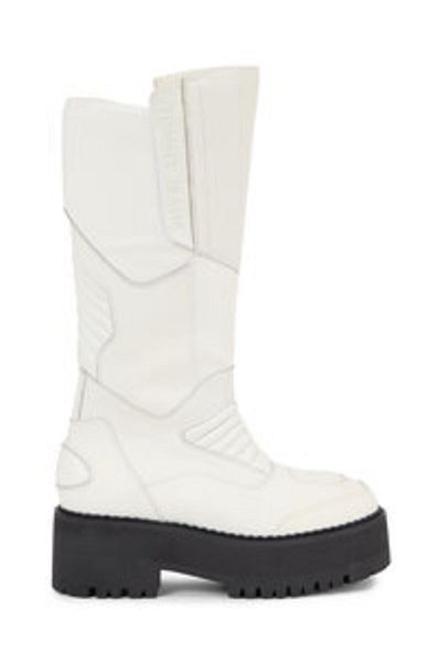 Tommy Jeans Térdig érő csizma White Adults