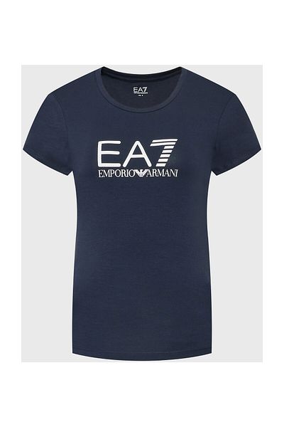 EA7 Emporio Armani T-Shirt Navy Blue για ενήλικες