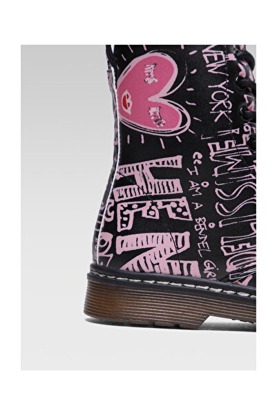 Nelli Blu Boty černé, růžové dětské