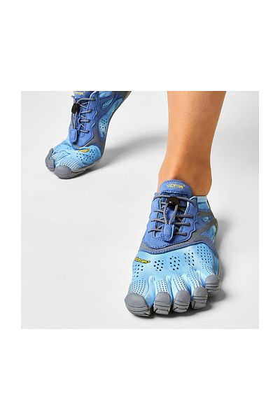 Vibram Fivefingers Modré bežecké topánky pre dospelých