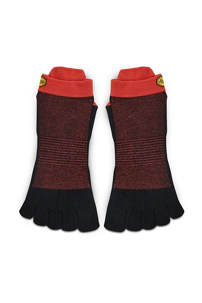 Vibram Fivefingers Nízké unisex ponožky červené, barevné pro dospělé