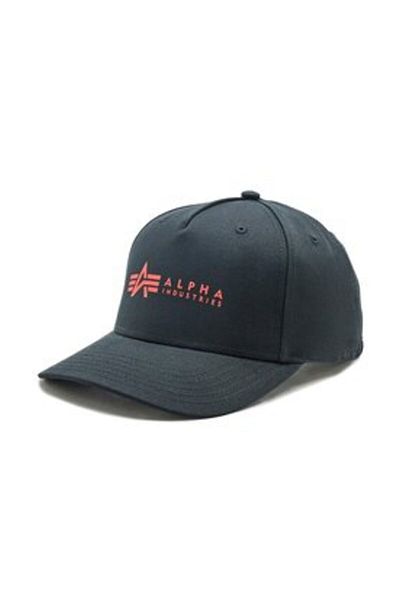 Alpha Industries Baseballová čepice černá, červená pro dospělé