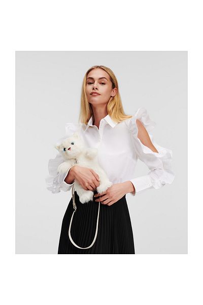 Karl Lagerfeld K/Choupette Plush Bag