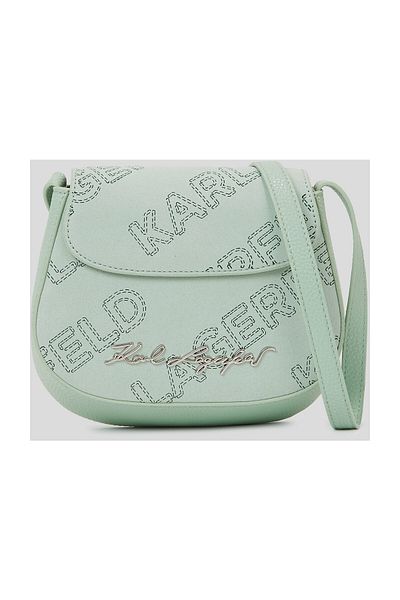 Karl Lagerfeld K/Pebble Suede Crossbody