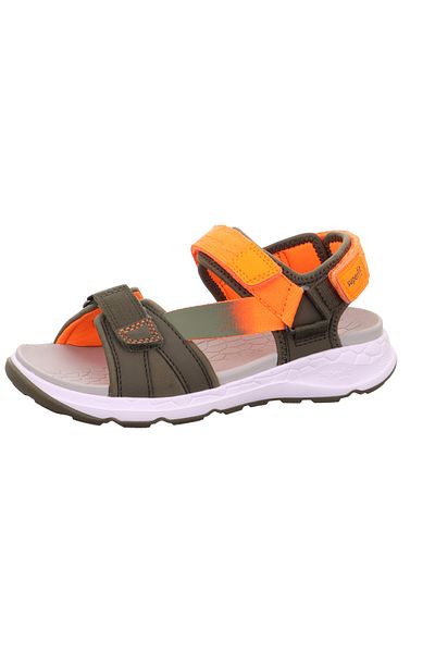 Superfit Green/Orange Children's Sandal Criss Cross 1- 000580 -7020-1