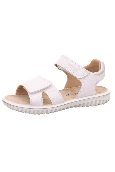 Superfit White Girl's Sandals 1- 609004 -1020-1 Sparkle
